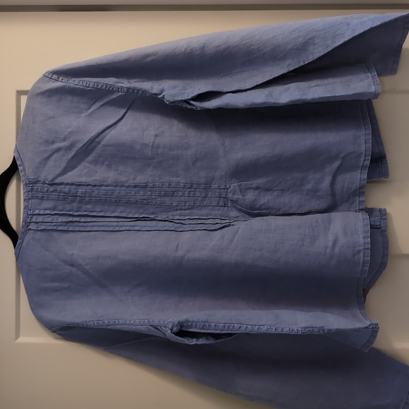 FLAX Button Down Shirt - Picture 3 of 3